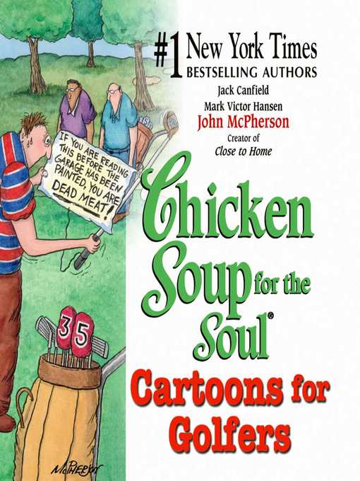 Cover image for Chicken Soup for the Soul Cartoons for Golfers